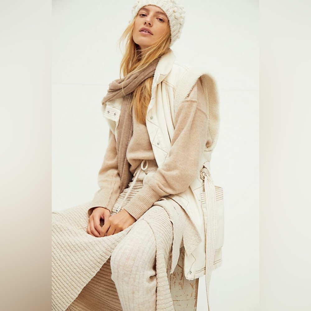 Free People Etta Sherp Vest M